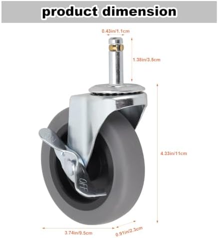 Replacement Casters Compatible - Image 2