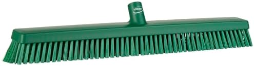 Vikan 31952 24" Heavy-Duty Push Broom, Soft/Stiff by Vikan