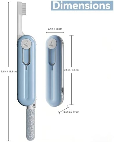 3-in-1 Electronic Earbuds Cleaning Kit c/w SIM Ejection Pin & Storage Slot - Image 6