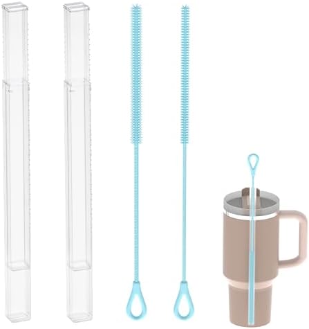 2pcs Replacement Straw Silicone Brush by AYOYO