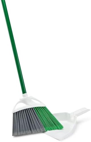 Household Angled Broom and Dustpan by Unknown