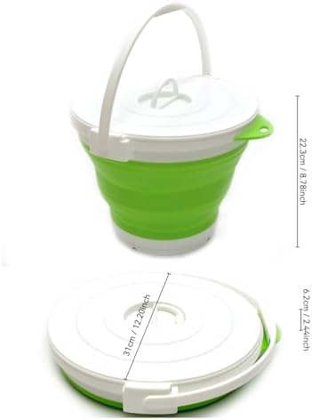 SAMMART 10L Collapsible Fishing Bucket - Image 2