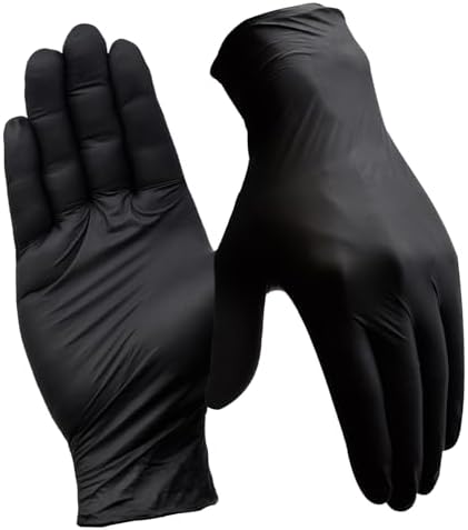 Disposable Nitrile Gloves, 4 Mil, X-Large/10 by SLICKKIT