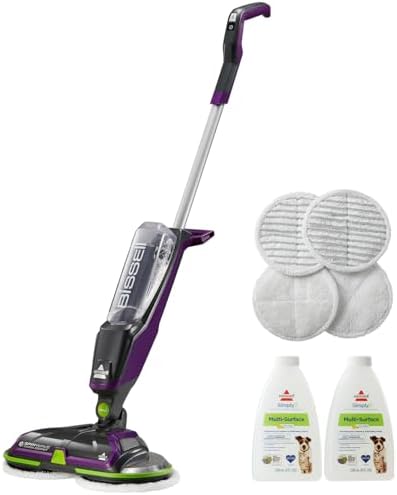BISSELL Spinwave Cordless Pet Spin Mop, 18V Hard Floor Cleaner by BISSELL