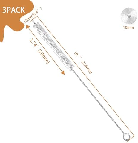 3 Pack Straw Cleaner Brush，Straw Cleaner Brush Extra Long - Image 2