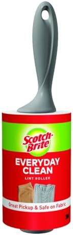 Scotch-Brite Lint Roller, Works Great On Pet Hair, 95 Sheets Total, 1 Pack by Scotch-Brite