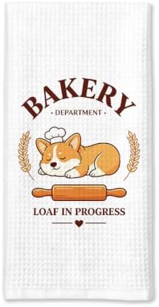 Cute Corgi Kitchen Towels Hostess Gifts by Sldpngo