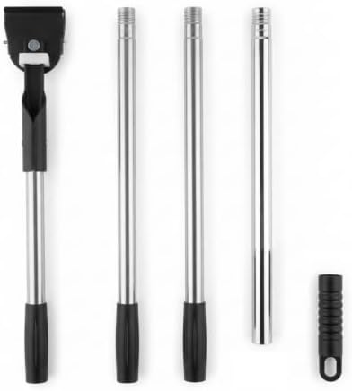 67 Inch Thickened Stainless Steel Dust Mop Handle, Commercial Grade Heavy Duty - Image 5
