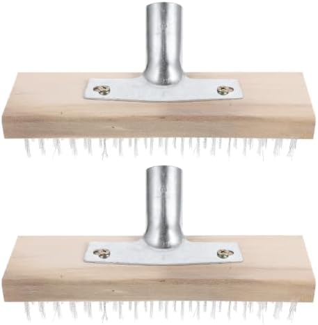 2pcs Wire Scrub Brush Head for Marine Deck and Floor Cleaning by cabilock