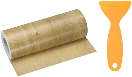 HARFINGTON Wood Grain Repair Tape 6" x 33ft Self Adhesive Repair Patch by HARFINGTON