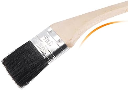 uxcell Bent Radiator Paint Brush 17" Length 2.5" Width Bristle - Image 4