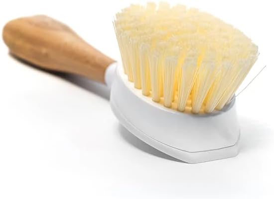 Grove Co. Replaceable Head Bamboo Dish Brush, Non-Scratch Scrubber - Image 3