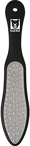 ForPro Black Bear Stainless Steel Pedicure File, Callus Remover Foot File by ForProProfessionalCollection