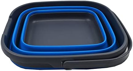 SAMMART 10L Collapsible Rectangular Handy Basket/Bucket - Image 2