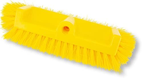 SPARTA Multi-Level Tile Scrub Brush 12" Wide Brush Head, Heavy-Duty Tile - Image 2