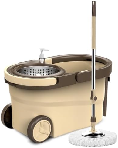 Household 360 Degree Rotating mop and Bucket Belt Dryer, by Unknown