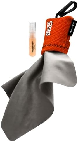 SPUDZ Pro | 10" x 10" Microfiber Cloth Screen & Lens Cleaner w/ 4ml Bottle | by SPUDZ