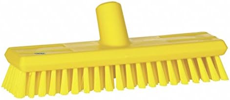 Vikan 70436 Soft Bristle Deck Scrub, 10-3/4" Polyester by Vikan