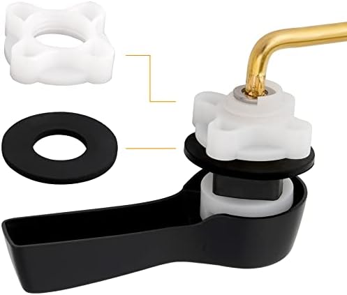 Hibbent Universal Metal Front Mount Toilet Handle Replacement Kit - Image 3