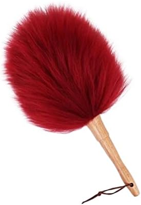 Duster for Cleaning with Solid Wooden Handle, Anti-Static Dusters，Washable by Unknown
