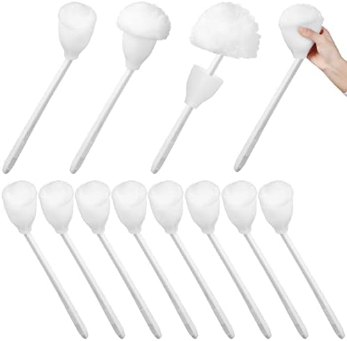 Eaasty 12 Pcs Toilet Bowl Mop Soft Swab by Eaasty