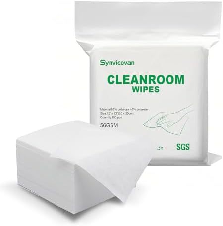 Cleanroom Wipes 12"x12" by Synvicovan