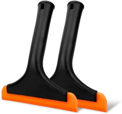 2 PCS Small Silicone Window Squeegee, Car Windshield Water Wiper Scraper by Unknown