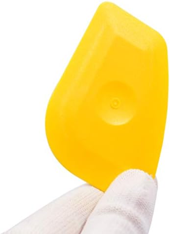 Small Handy Plastic Scraper Hard Sharp Card Round Edge - Image 5