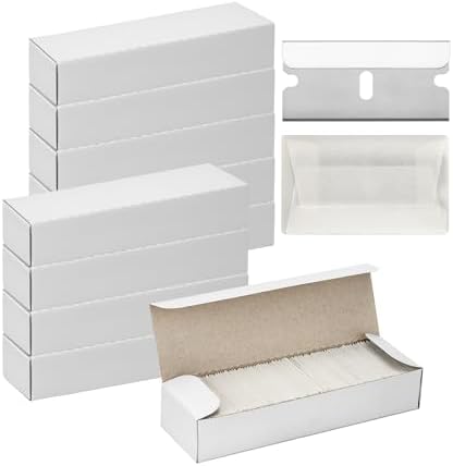 Bates- Single Edge Razor Blades, 1000 Pack, Carbon Steel Razor Blades Single by BatesChoice