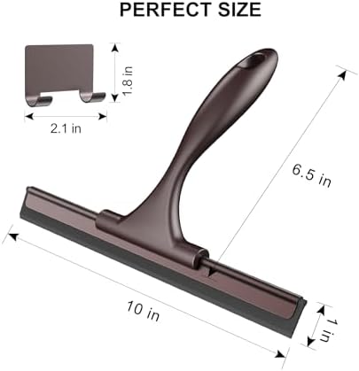 SetSail Squeegee for Shower Glass Door, 10 Inches - Image 2