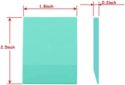 DGAGA 6Pcs Mini Squeegees, Screen Priniting Squeegee - Image 4