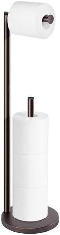 Toilet Paper Holder Stand, Bronze Toilet Paper Holder Free Standing by Bathth