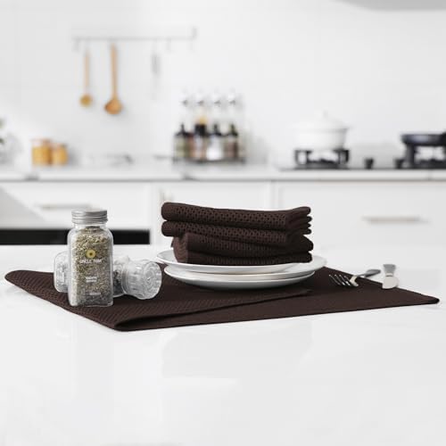Kitinjoy Cotton Waffle 12-Pack Kitchen Towels - Image 5