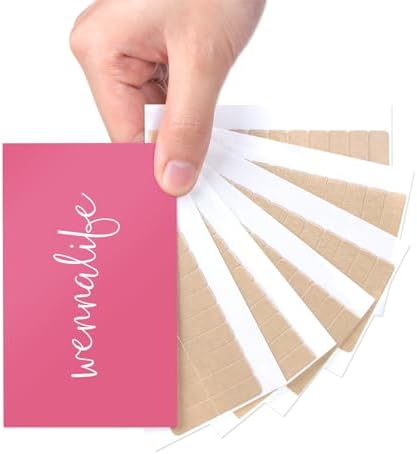 WENNALIFE Clear Double-Sided Hair Extension Tape Tabs by WENNALIFE