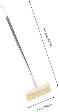 FRCOLOR Telescopic Broom with Detachable Handle Lightweight Indoor Dust - Image 2
