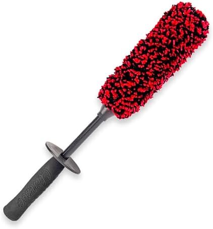 Premium Microfiber Wheel Brush | Soft Non-Metallic Rim Cleaner & Wheel Brush | by Clenzee