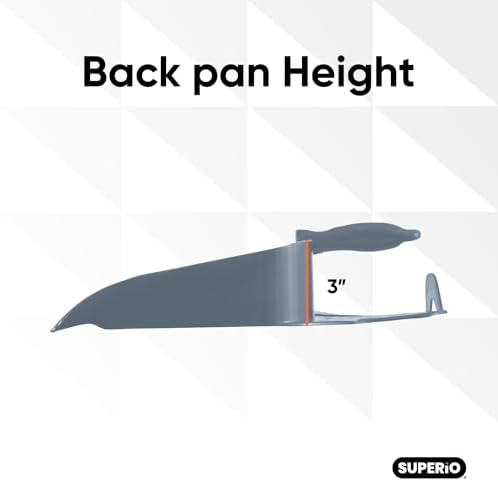 Superio Heavy Duty Plastic Step-on Dustpan - Image 2