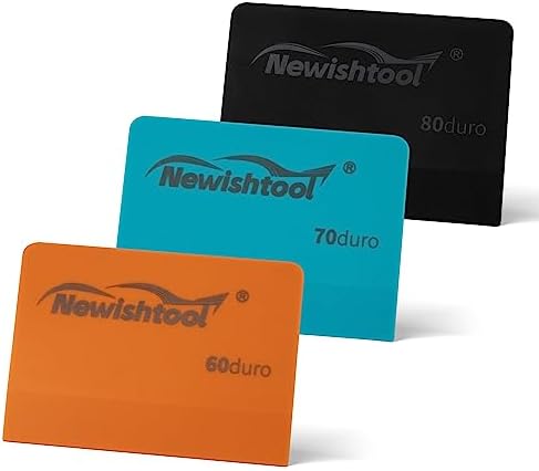 NEWISHTOOL Window Tint Tools PPF Squeegee Kit Soft Silicone Squeegee Set by NEWISHTOOL