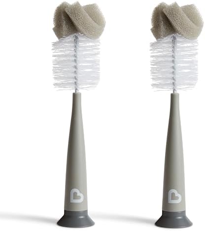 Munchkin® Sponge™ Bottle Brush, Modern Design, 2 Pack by Munchkin