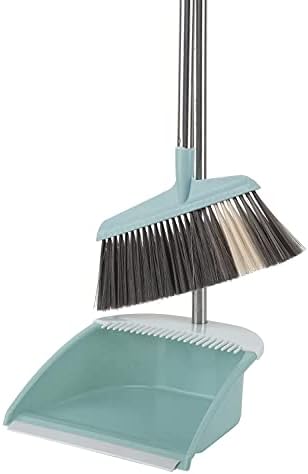 Broom and Dustpan Set for Home, Long Handle Broom - Image 5