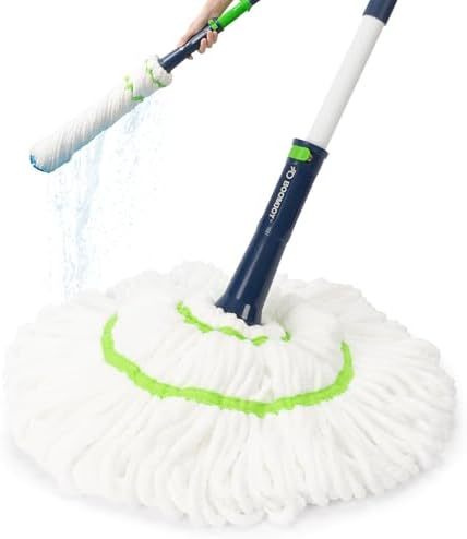 BOOMJOY Twist Mop with Self-Wringing System by BOOMJOY
