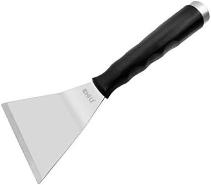 CHILI TOOLS 4 Inch Bent Stainless Steel Chisel Pole Scraper by CHILI