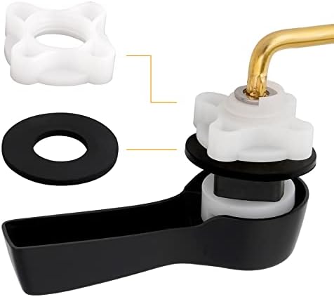 Hibbent Universal Metal Side Mount Toilet Handle Replacement Kit - Image 5