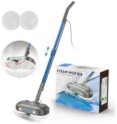 Scrubbing Steam Mop with Rotating Pads by Talooz