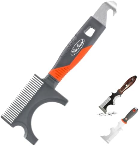 4-in-1 Paint Brush Comb and Paint Roller Cleaner Tool by Pinstone