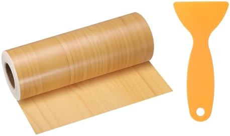 HARFINGTON Wood Grain Repair Tape 6" x 33ft Self Adhesive Repair Patch by HARFINGTON