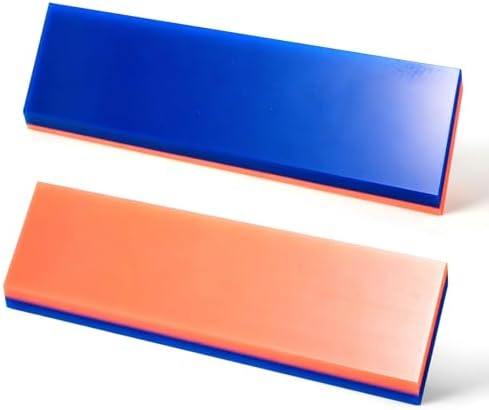 NEWISHTOOL 8-Inch Window Tint Squeegee Rubber Blade Without Handle, 2 Pack by NEWISHTOOL