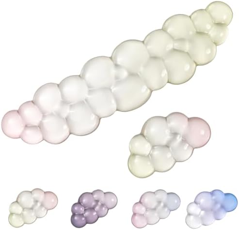 Gel Keyboard Wrist Rest Cloud Set, by SUEHIODHY