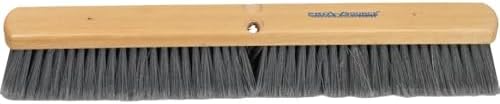 PRO-SOURCE Push Broom 24" Wide, Polypropylene Bristle by PROSOURCE