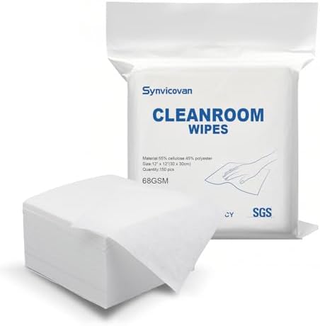 Cleanroom Wipes 12"x12" by Synvicovan